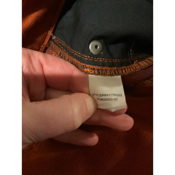 Prana Orange Straight Leg Jeans - Picture 8 of 8